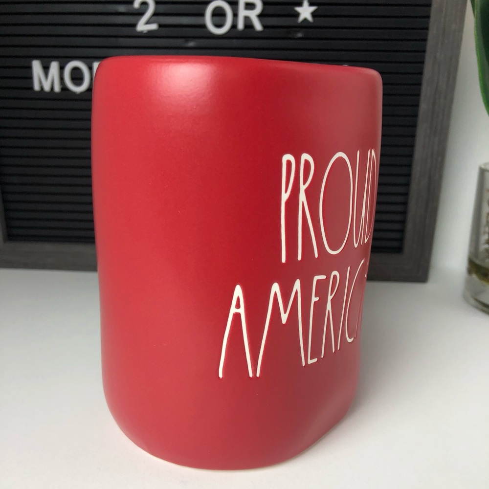 Rae Dunn PROUD AMERICAN mug New with tags - Picture 4 of 9